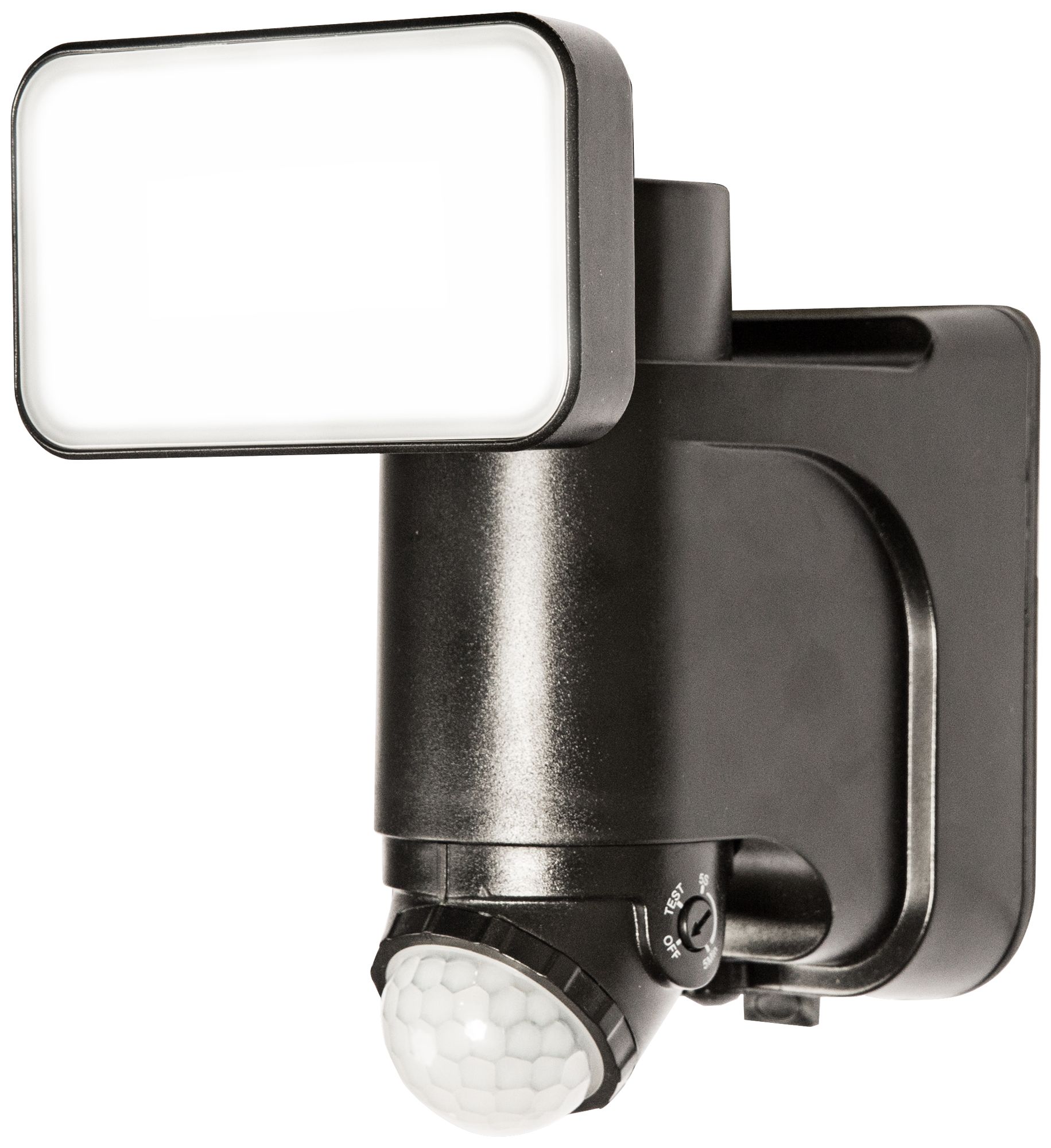 Black 300 Lumen Motion-Activated Solar LED Security Light - #14H08