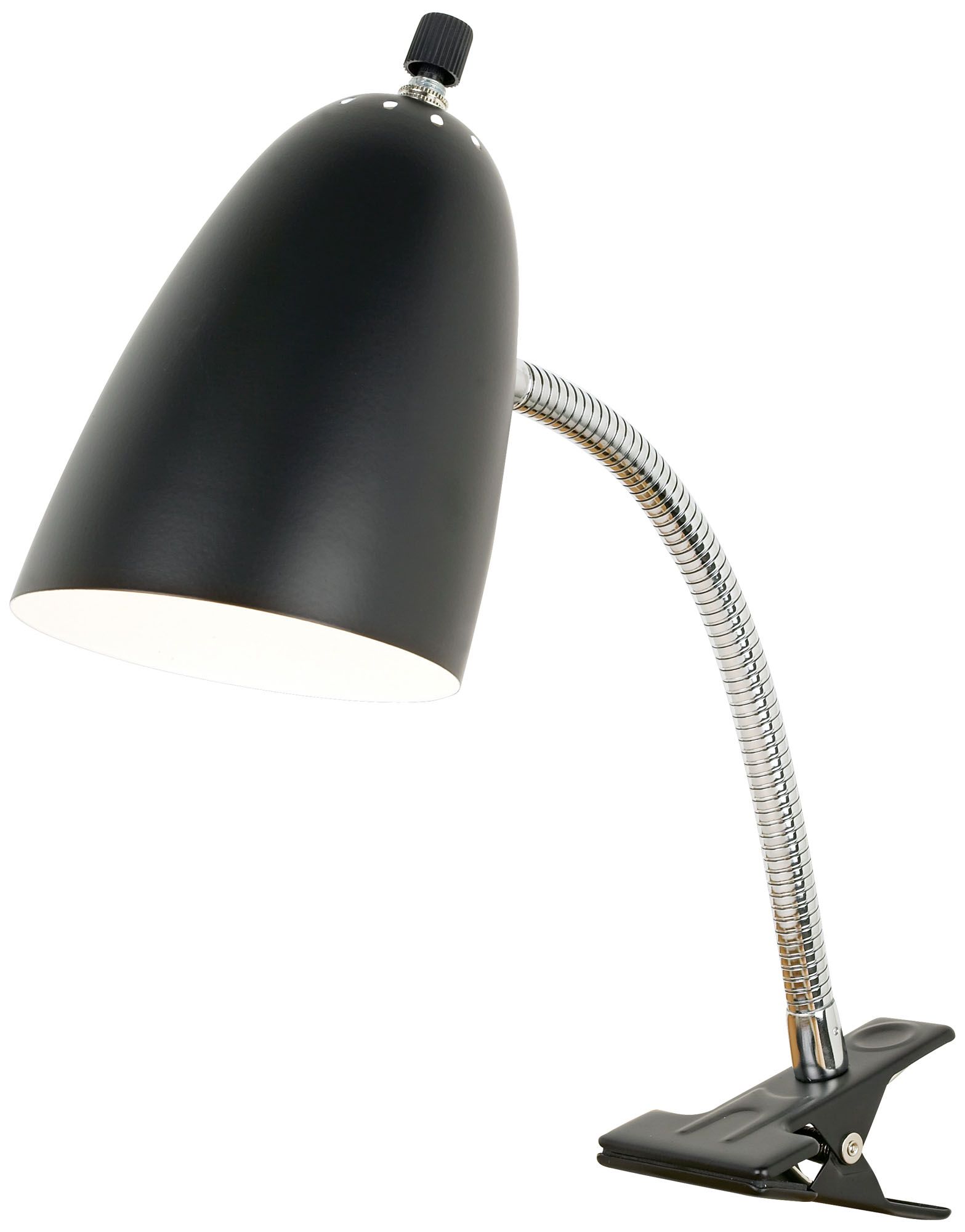 Black Gooseneck LED Headboard Clip Lamp 16Y67 Lamps Plus