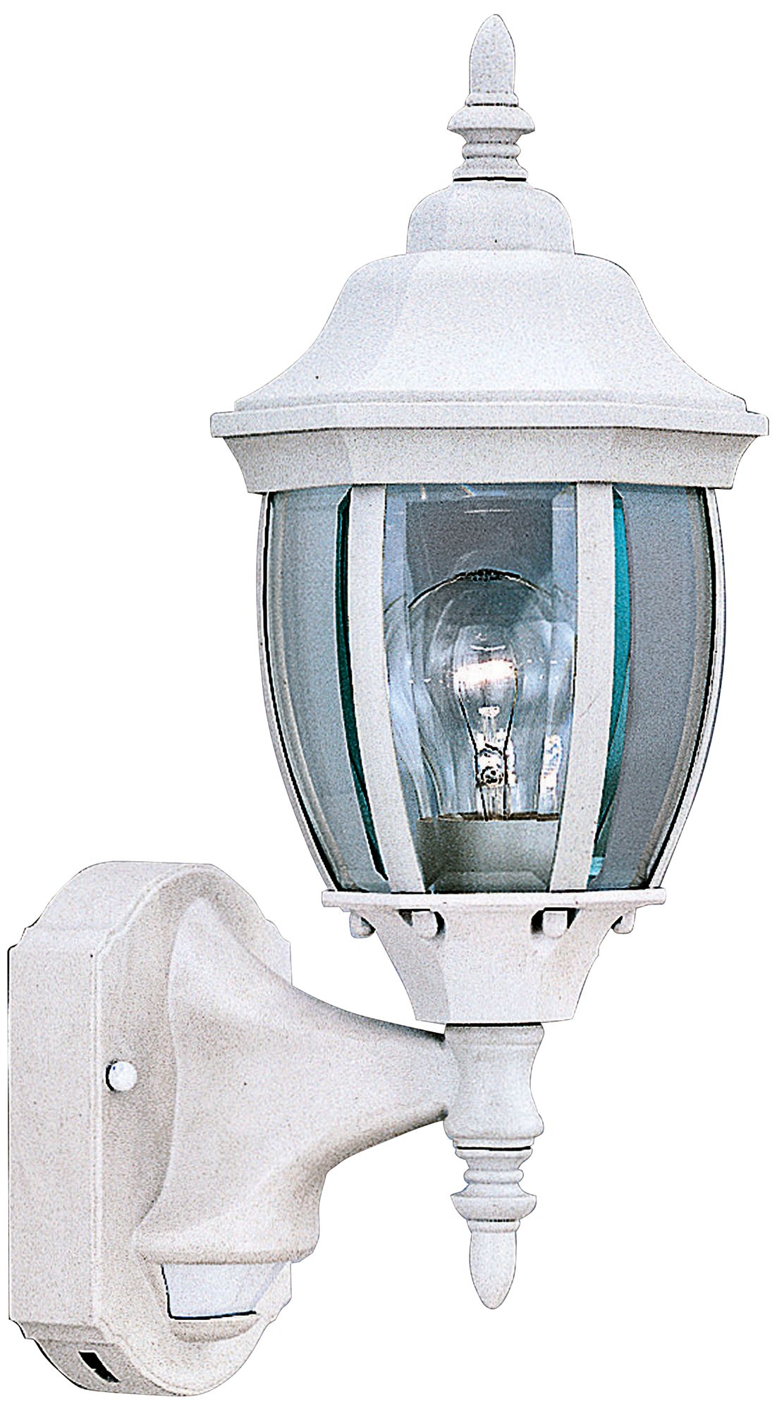 Tiverton 16 1/4" High White Dusk to Dawn Outdoor Wall Light 17244