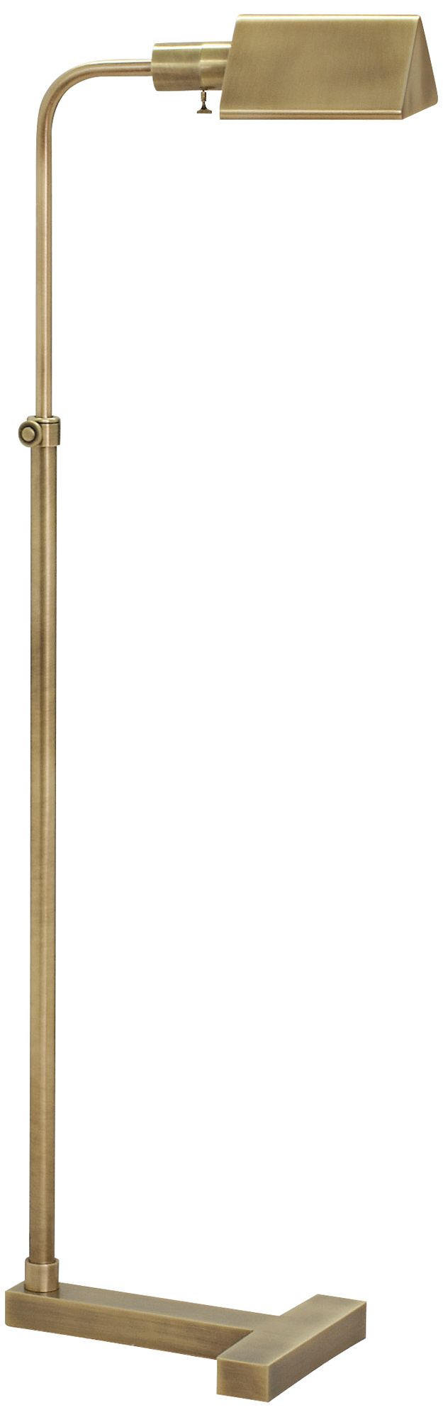 Fairfax Adjustable Antique Brass Pharmacy Floor Lamp 1D677 Lamps Plus
