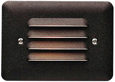 Kichler Landscape 5"W Bronze 2700K LED Mini Step Light 1G349 Lamps