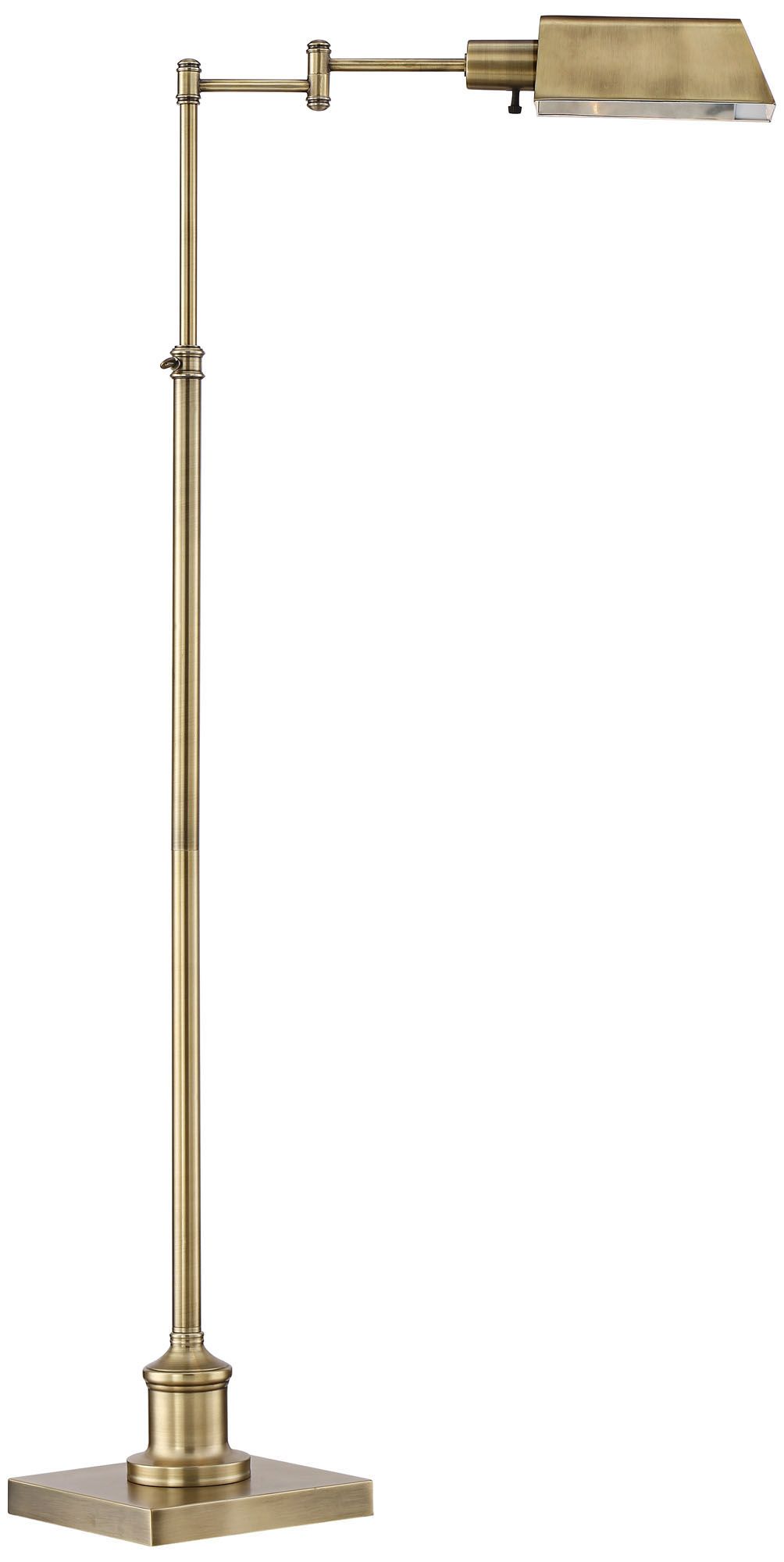 Jenson Aged Brass Pharmacy Floor Lamp 1K779 Lamps Plus