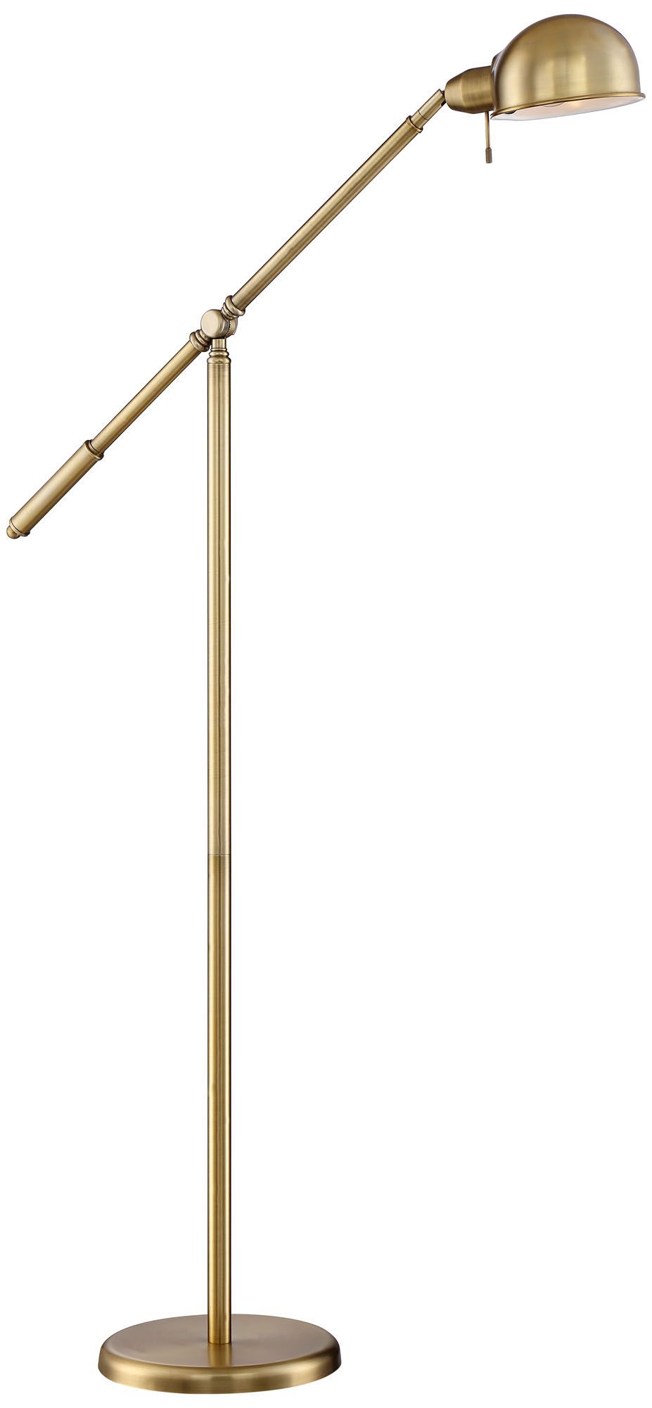 Dawson Antique Brass Pharmacy Floor Lamp 1K787 Lamps Plus