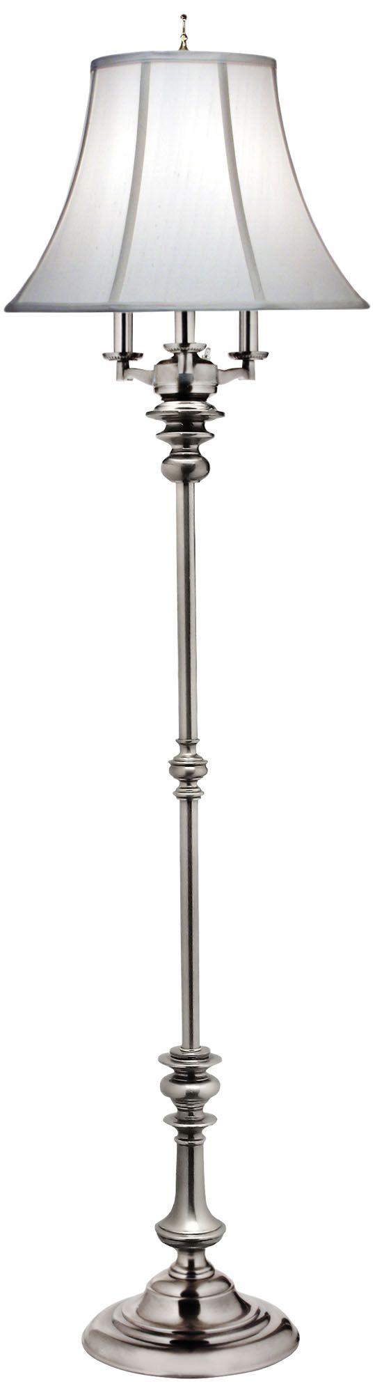 Stiffel Antique Nickel 4Light Metal Floor Lamp 1P643 Lamps Plus