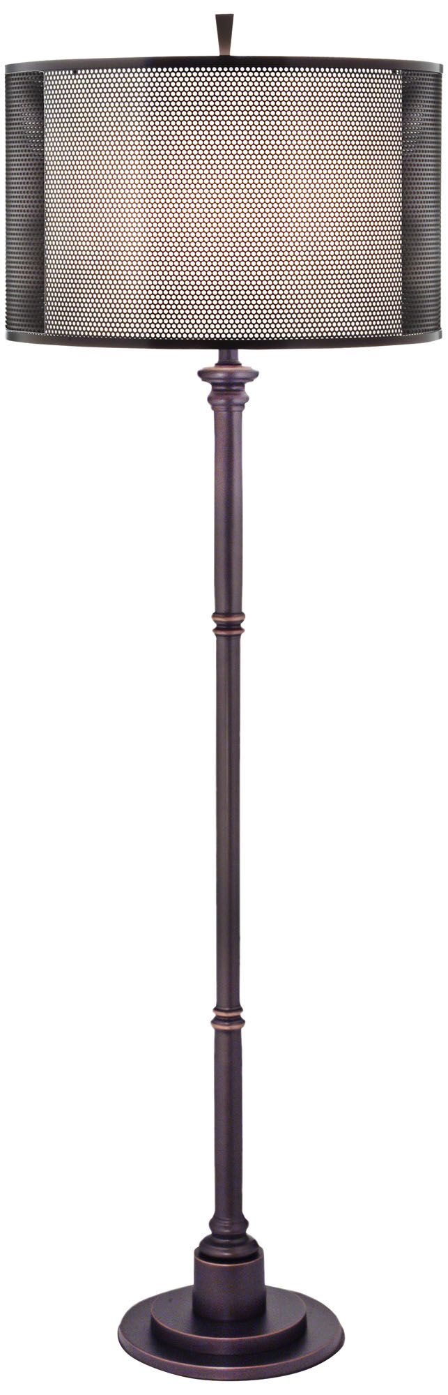 Stiffel Oxidized Bronze Industrial Metal Floor Lamp 1P644 Lamps Plus