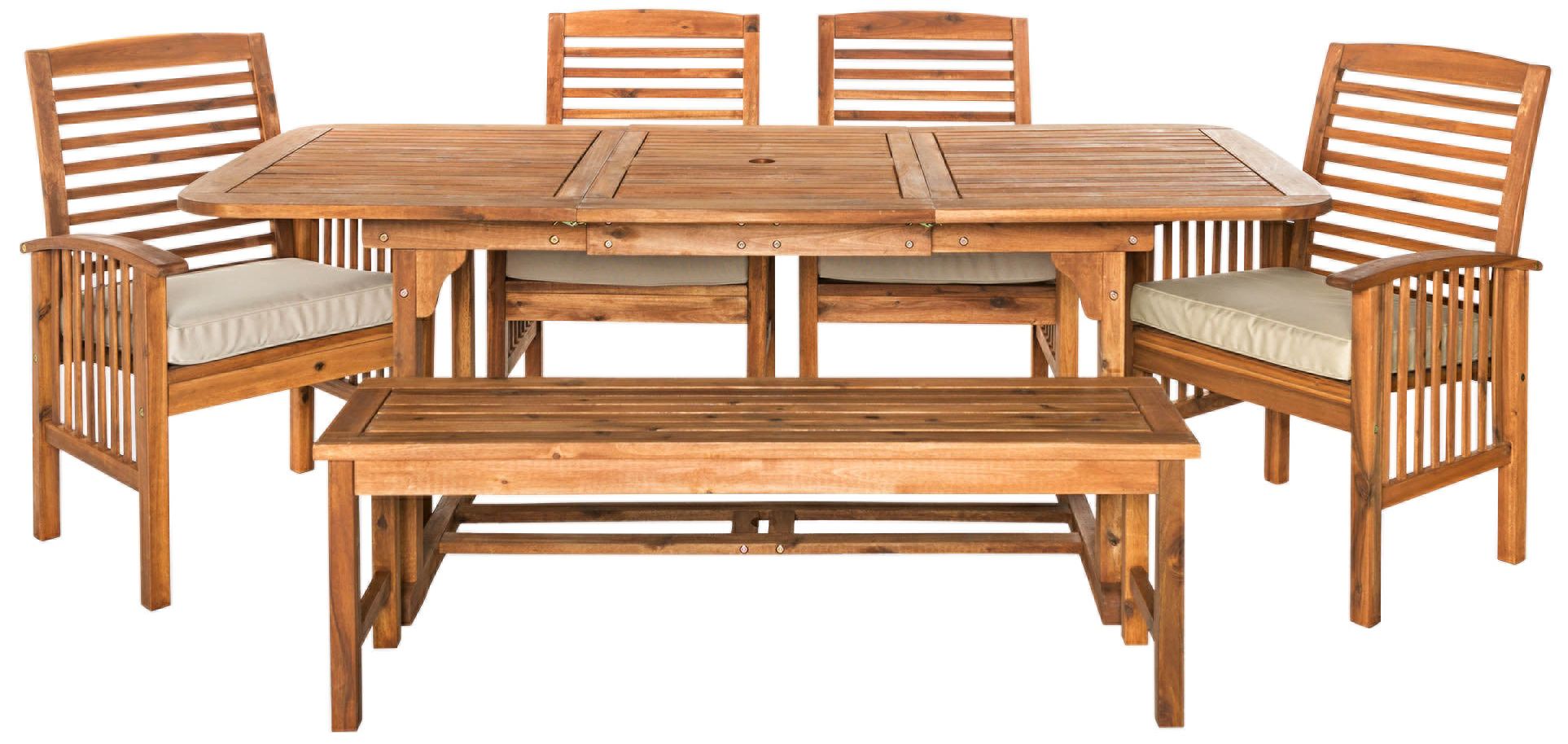 Patio Dining Table With Bench Seating Patio Ideas