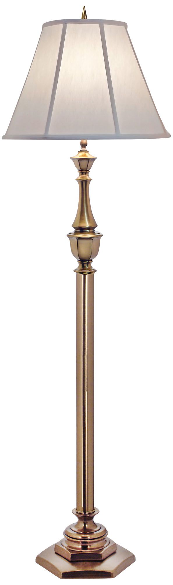 Stiffel Redondo Antique Brass Floor Lamp 1X452 Lamps Plus