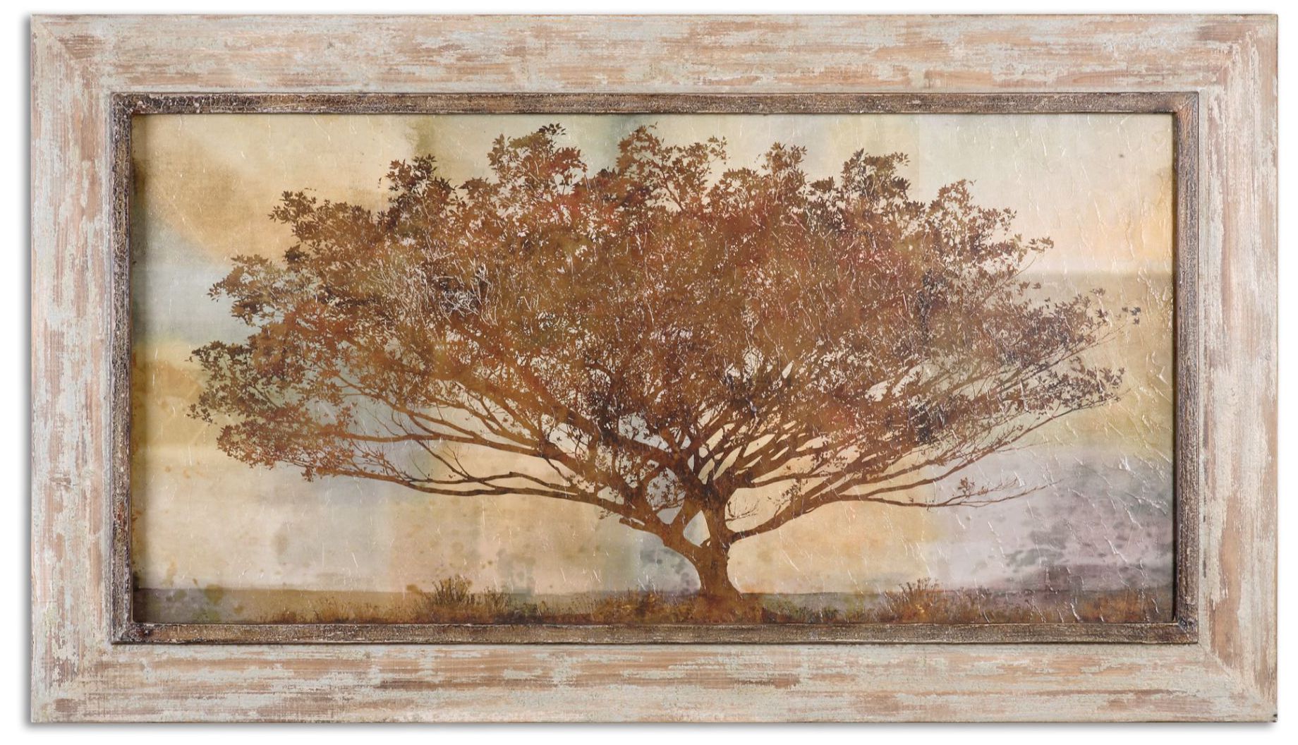 Uttermost Autumn Radiance 56" Wide Landscape Wall Art 1Y146 Lamps Plus