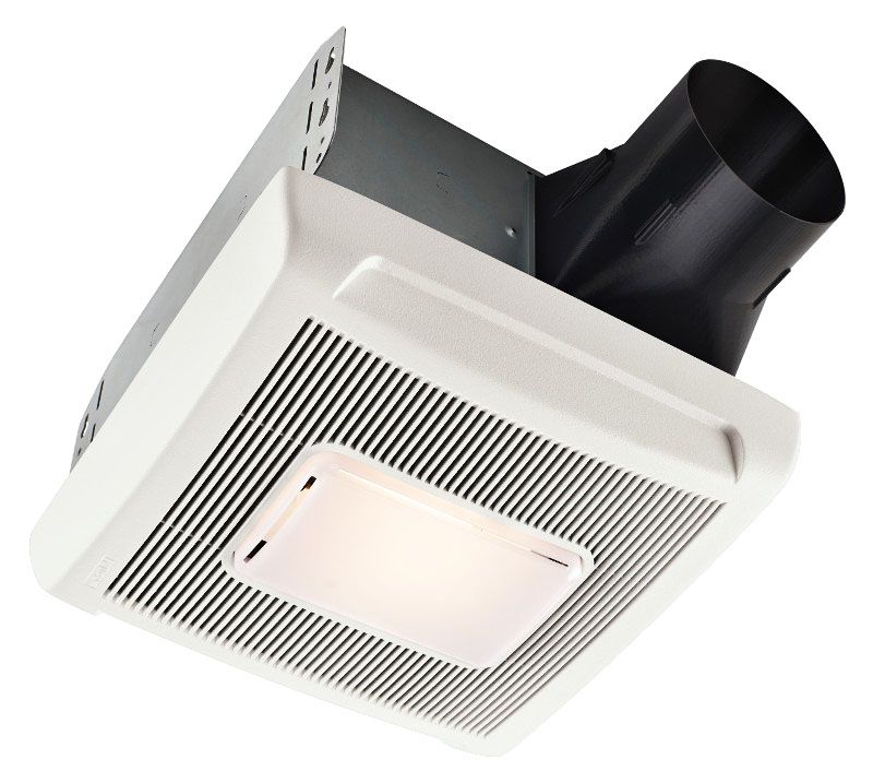 Broan 100 Cfm Ceiling Exhaust Bath Fan With Light Shelly Lighting