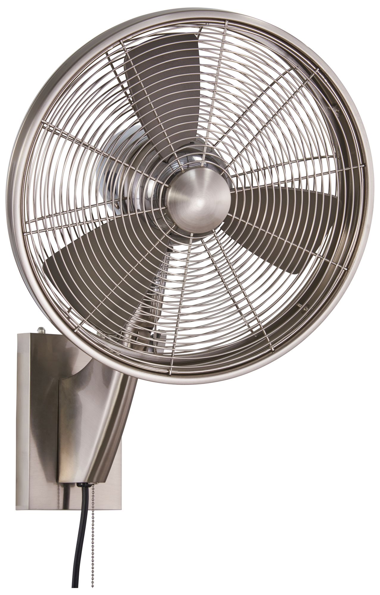 15" Minka Aire Anywhere Brushed Nickel Outdoor Wall Fan 22F83