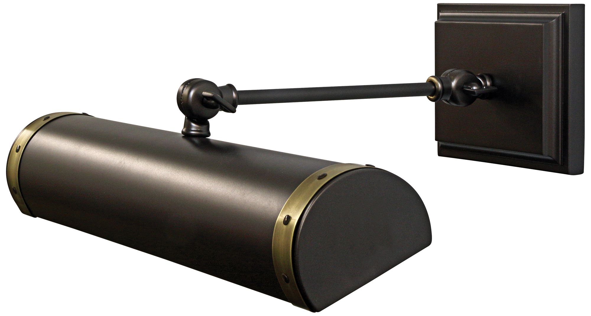 Steamer 16" Wide Mahogany Bronze Direct Wire Picture Light 22R30