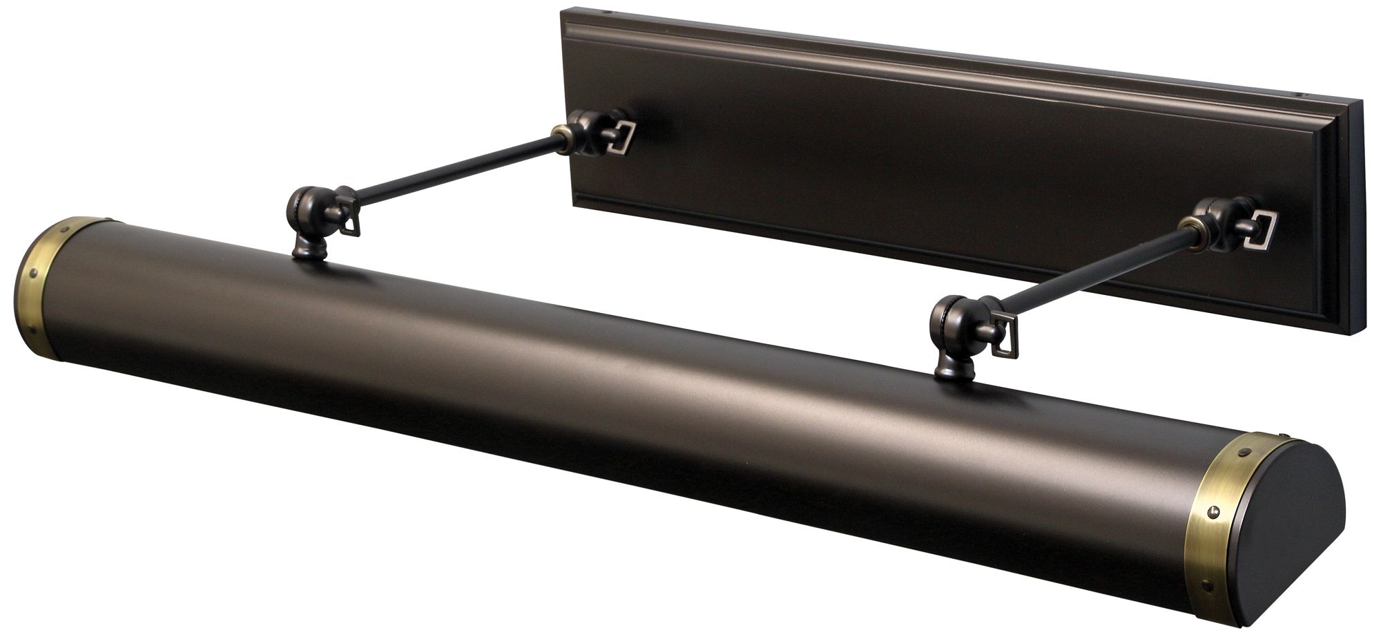 Steamer 30" Wide Mahogany Bronze Direct Wire Picture Light 22R34