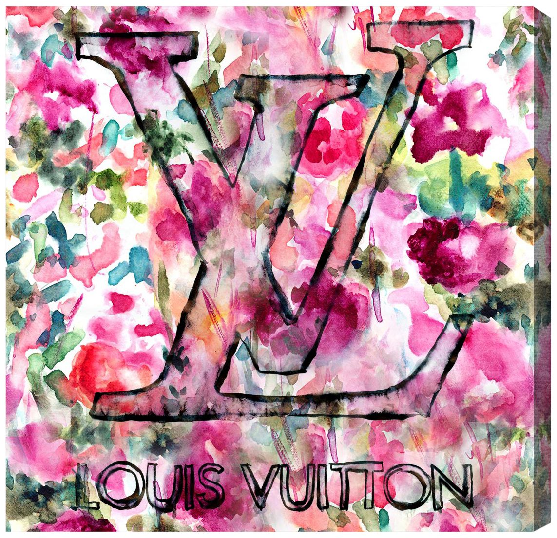 Oliver Gal LV Garden Canvas Wall Art 23J32 Lamps Plus