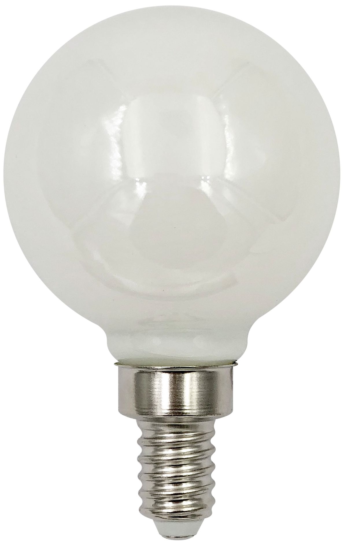 40W Equivalent Frost 4W LED Dimmable Candelabra G16.5 Bulb - #24P09