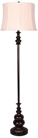 County Burnished Bronze Metal Floor Lamp 24P57 Lamps Plus