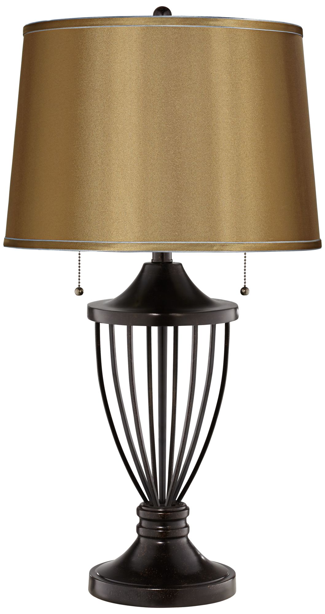 Sydnee Gold Satin Bronze Urn Table Lamp 26N45 Lamps Plus