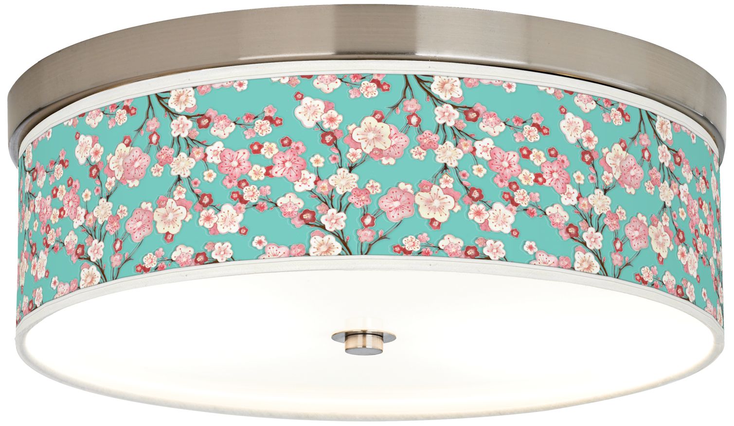 Cherry Blossoms Giclee Energy Efficient Ceiling Light 27K26 Lamps Plus