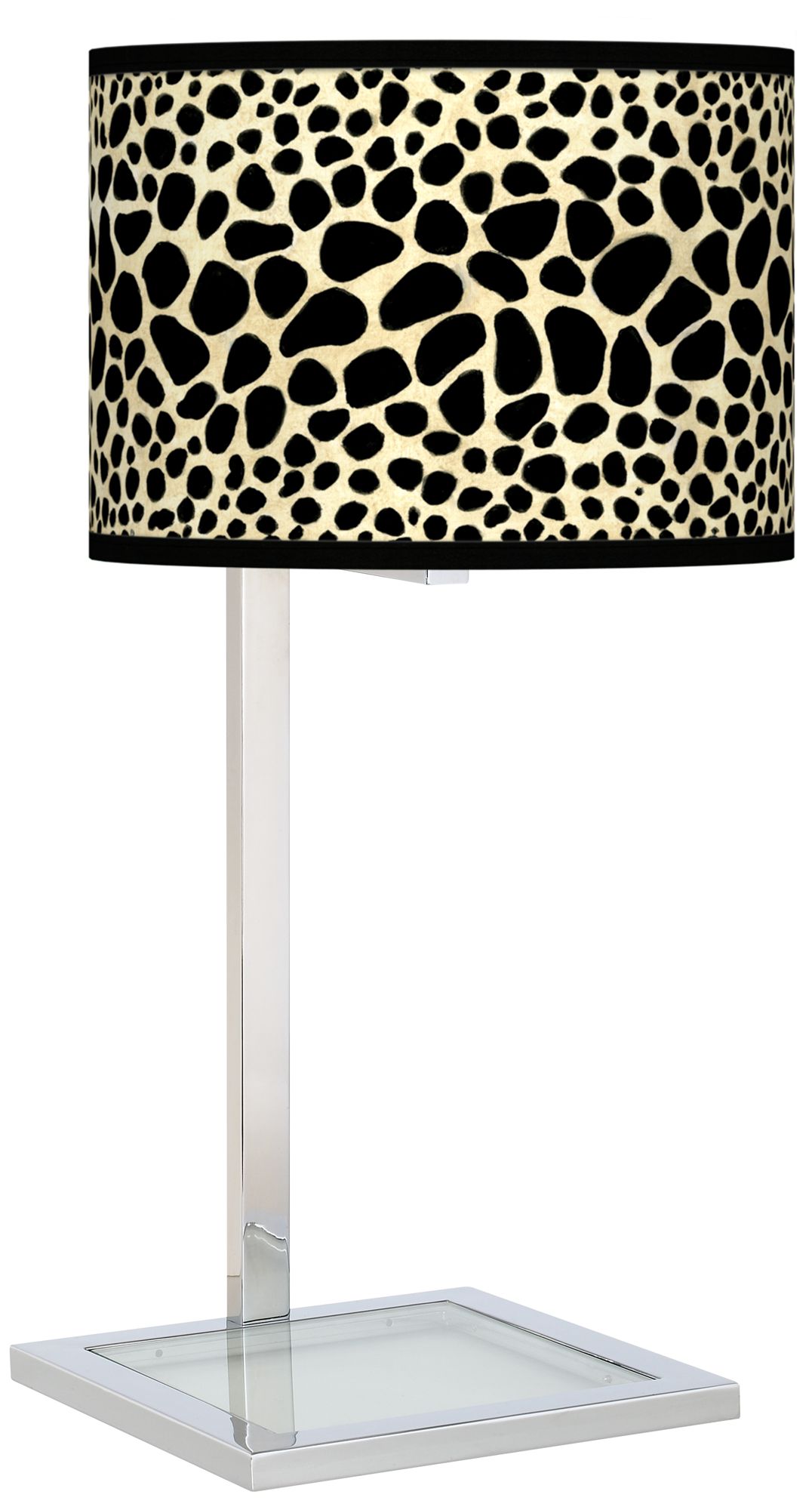 Leopard Glass Inset Table Lamp 27V79 Lamps Plus