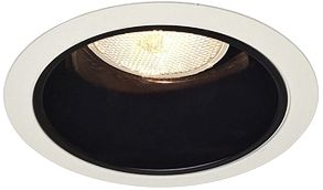 Juno 4" Line Voltage Black Alzak Recessed Light Trim 28728 Lamps Plus
