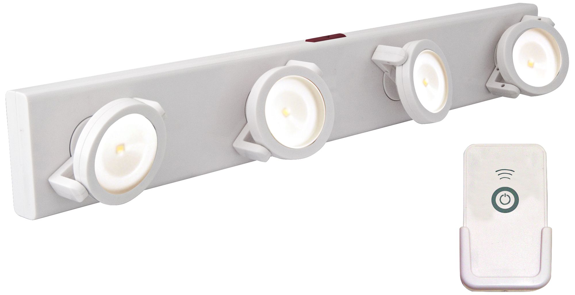 LED Battery Powered White Light Bar with Remote 2F972 Lamps Plus