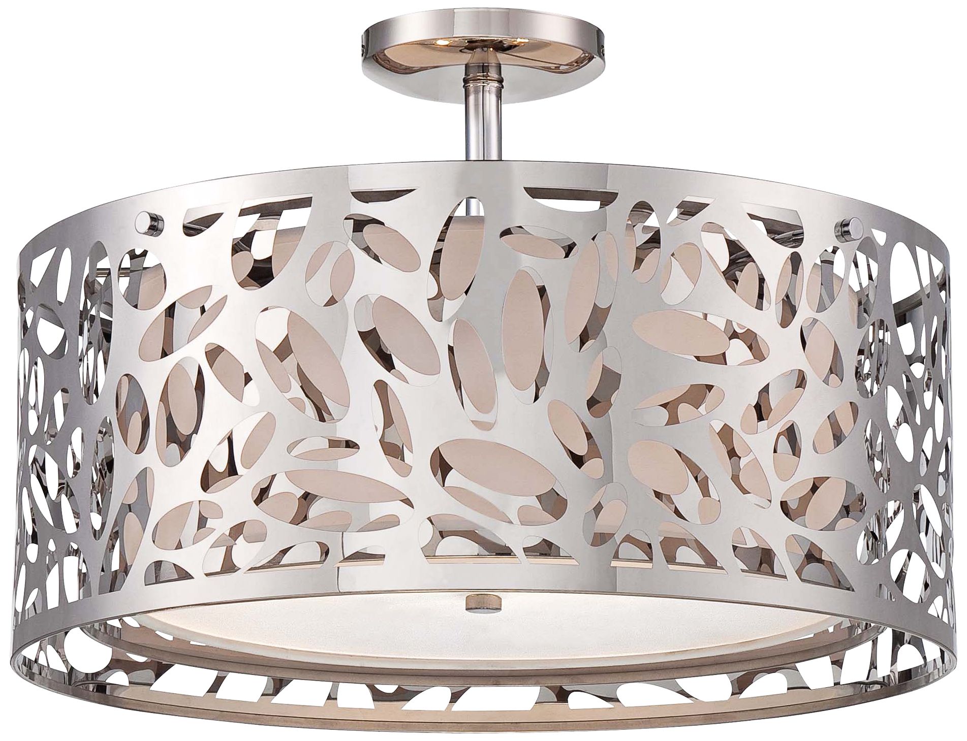 Kovacs Layover 18 1/4" Wide Chrome Ceiling Light 2J228