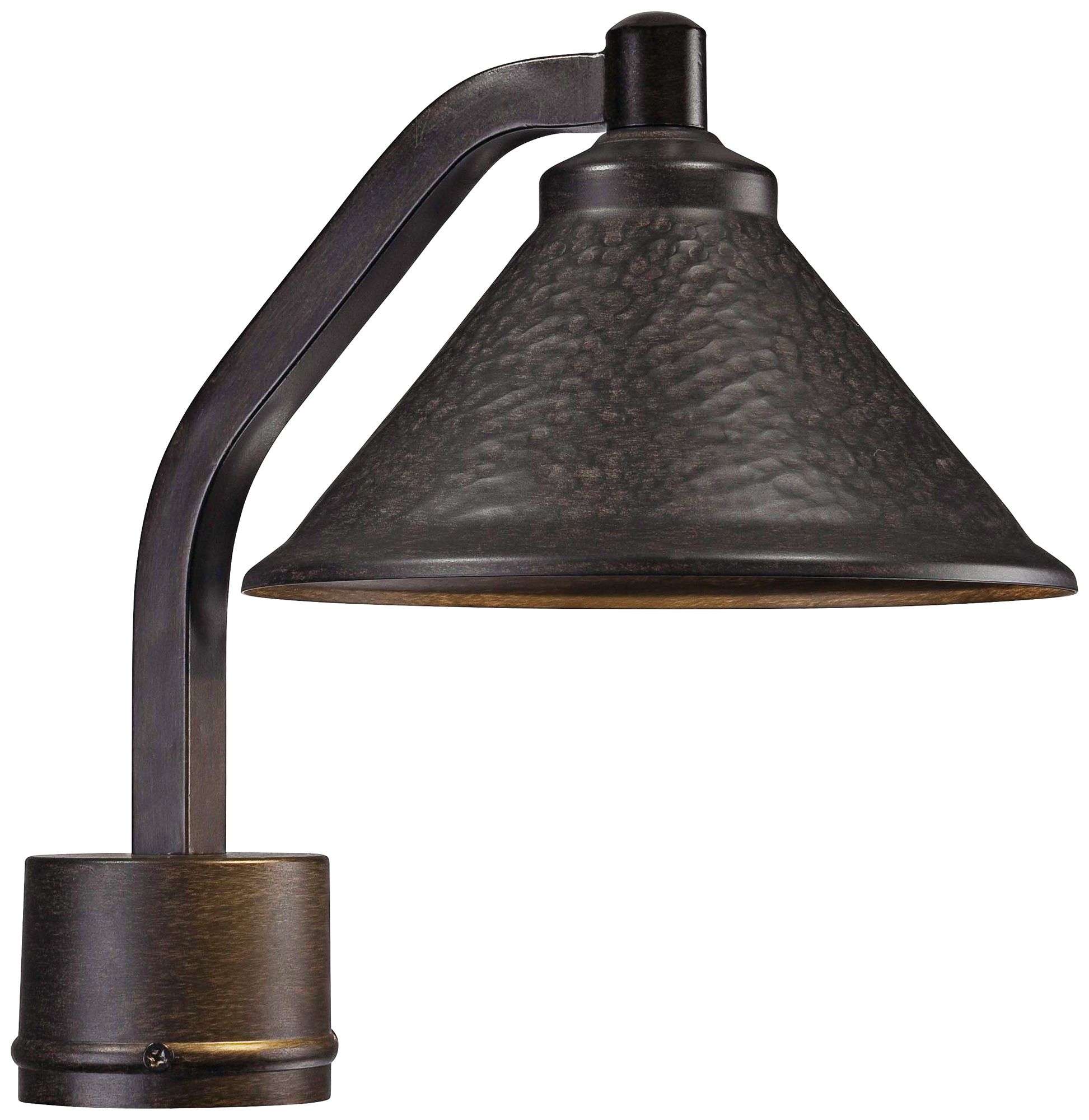 Kirkham Bronze 11" High Dark Sky LED Outdoor Post Light 2N465