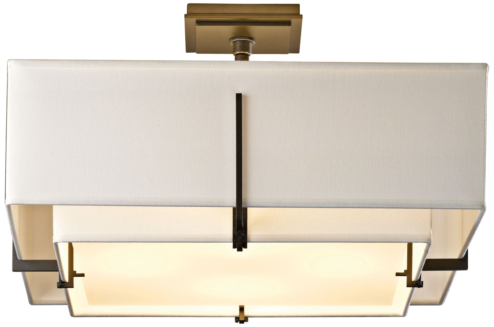 Hubbardton Exos Dark Smoke Ceiling Light 2Y003 Lamps Plus