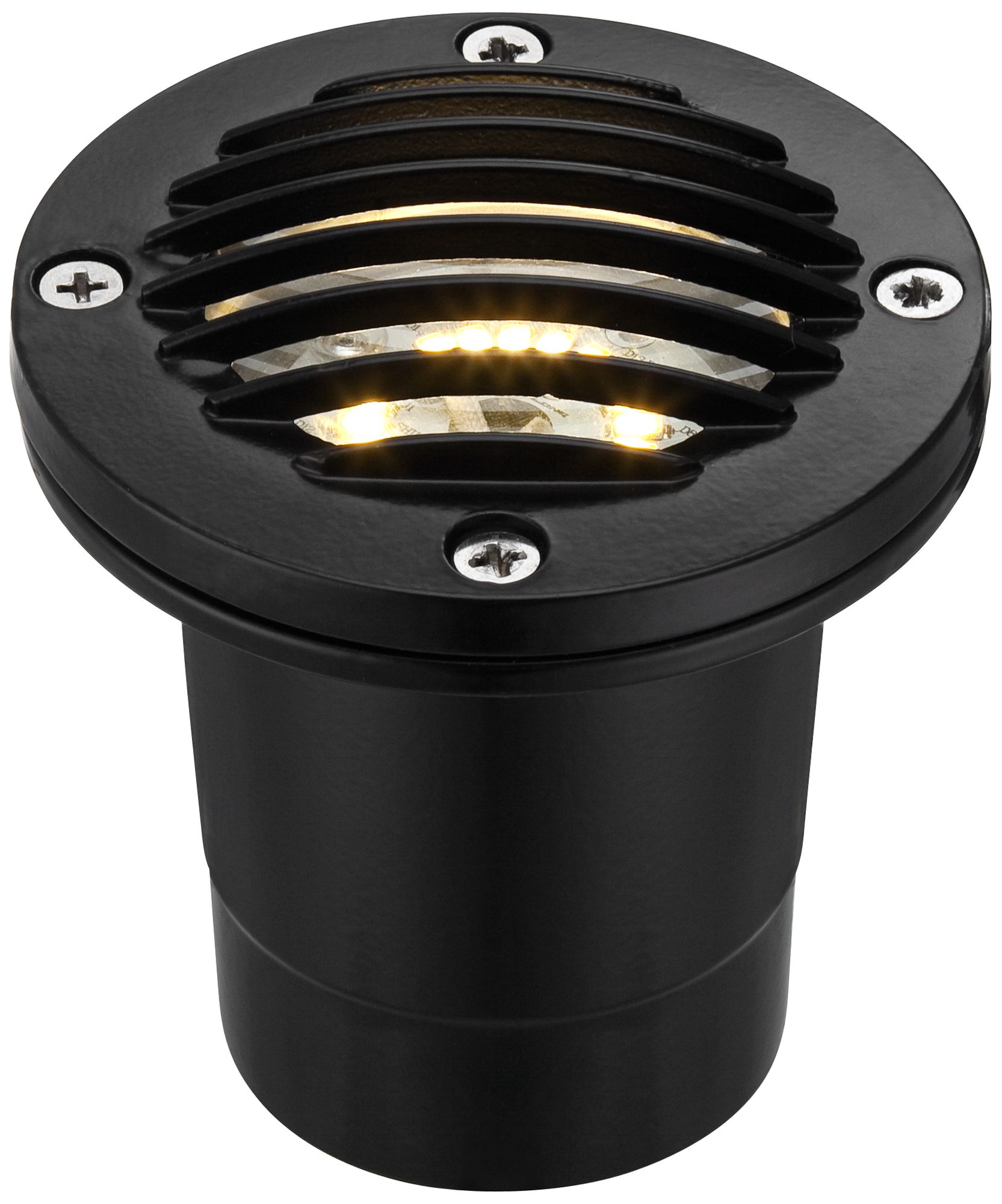 Black DieCast Aluminum Small LED InGround Well Light eBay