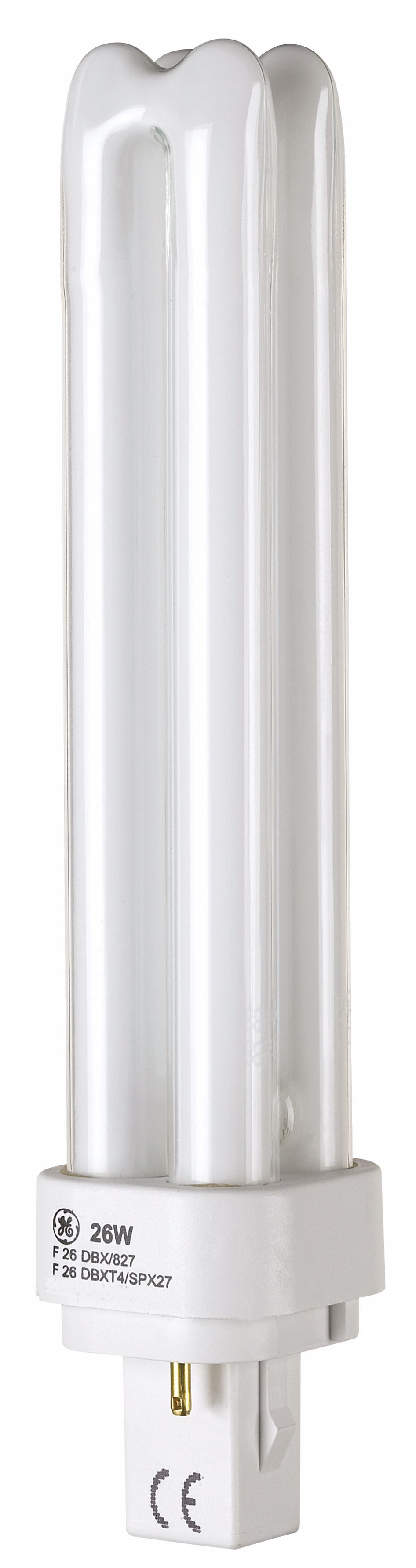 F26 Double Biax BiPin CFL Light Bulb 30175 Lamps Plus