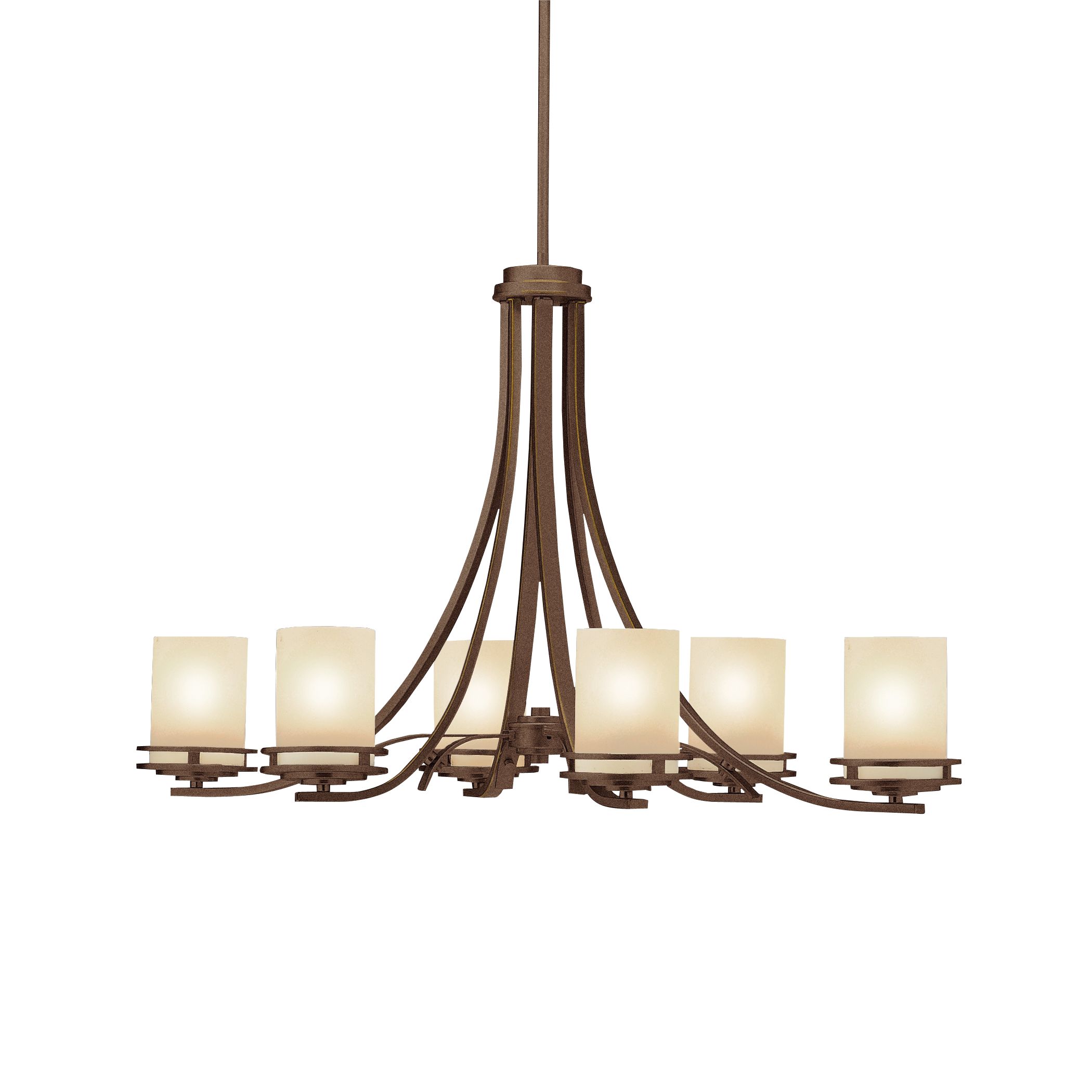 Hendrik Bronze 35 3/4" Wide 6Light Chandelier 31341 Lamps Plus