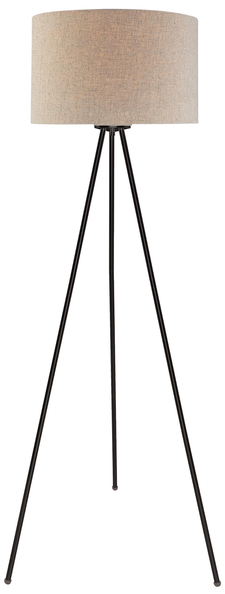 Lite Source Tullio Dark Bronze Tripod Floor Lamp 33F04 Lamps Plus