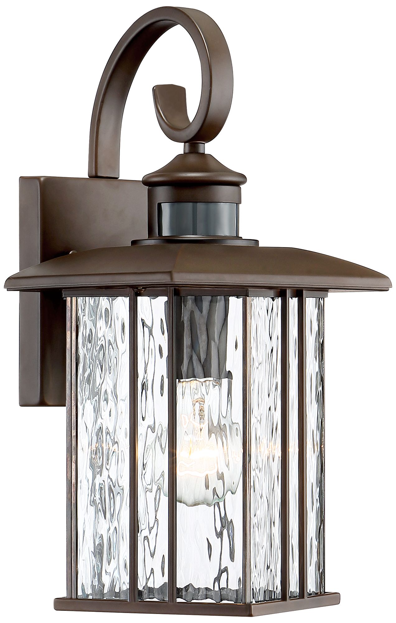 Deaver 15 1/4" High Bronze Motion Sensor Outdoor Wall Light 33H55