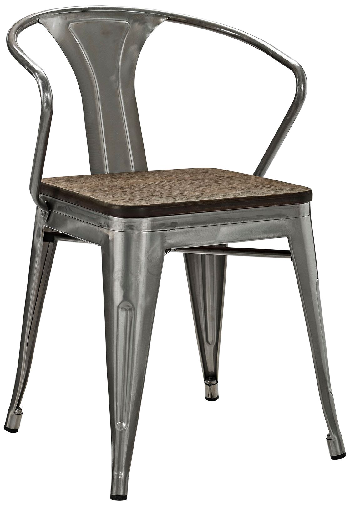 Promenade Gunmetal Metal Dining Chair 33T39 Lamps Plus