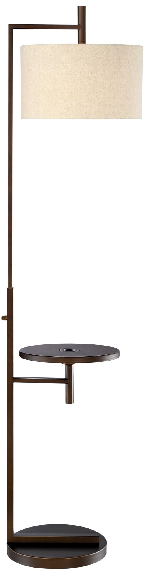 Mesa Tray Table Floor Lamp with USB Port 35M98 Lamps Plus