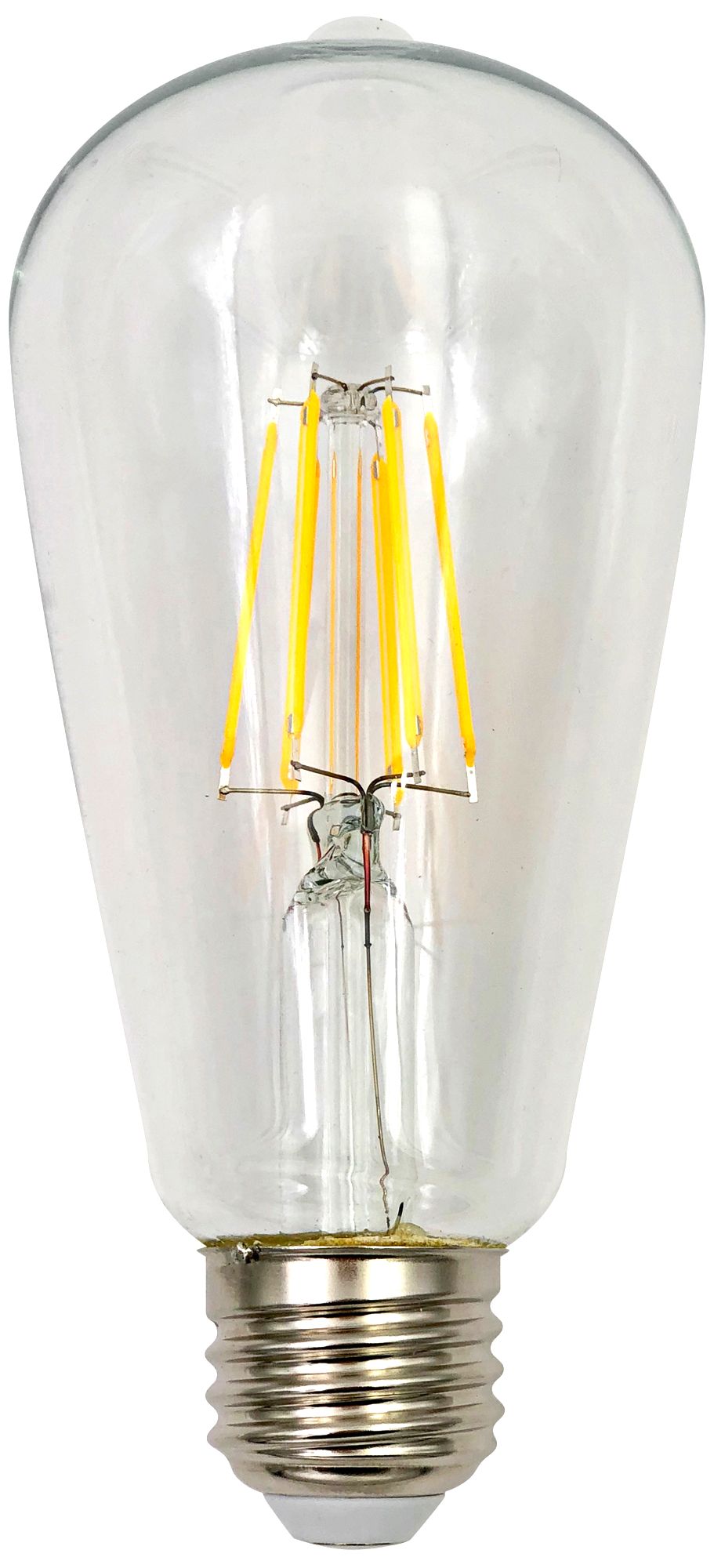 75 Watt Equivalent Clear 8 Watt LED Dimmable Edison Bulb 36H31