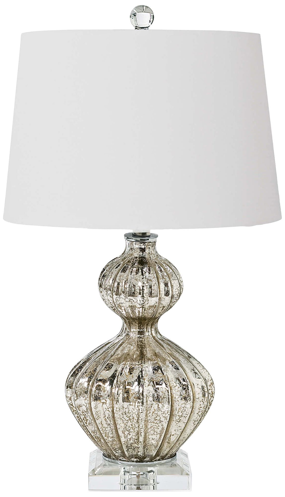 Regina Andrew Ripple Antique Mercury Glass Table Lamp 37C81 Lamps Plus