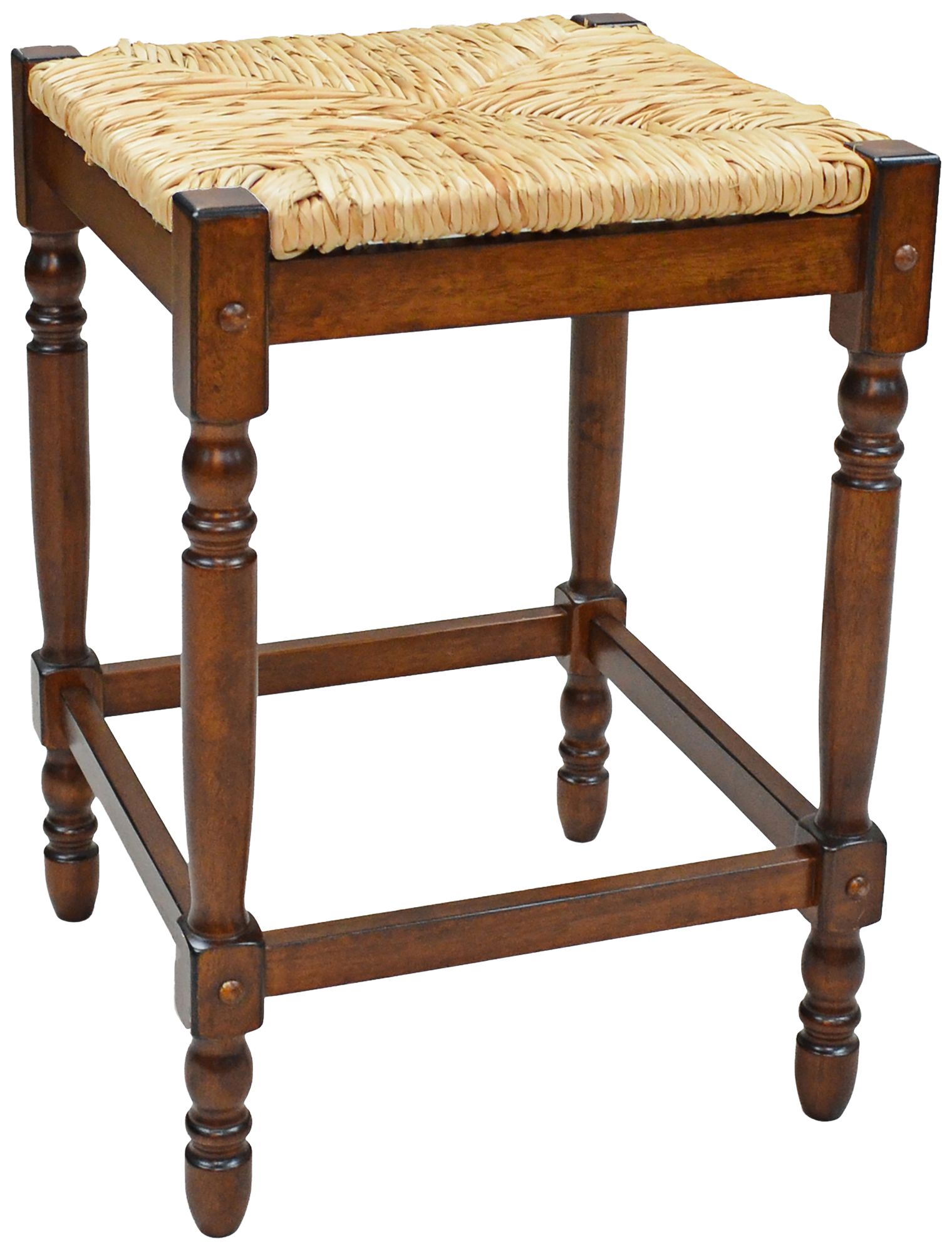 Thomasville 23 3/4" Chestnut Counter Stool 37R64 Lamps Plus