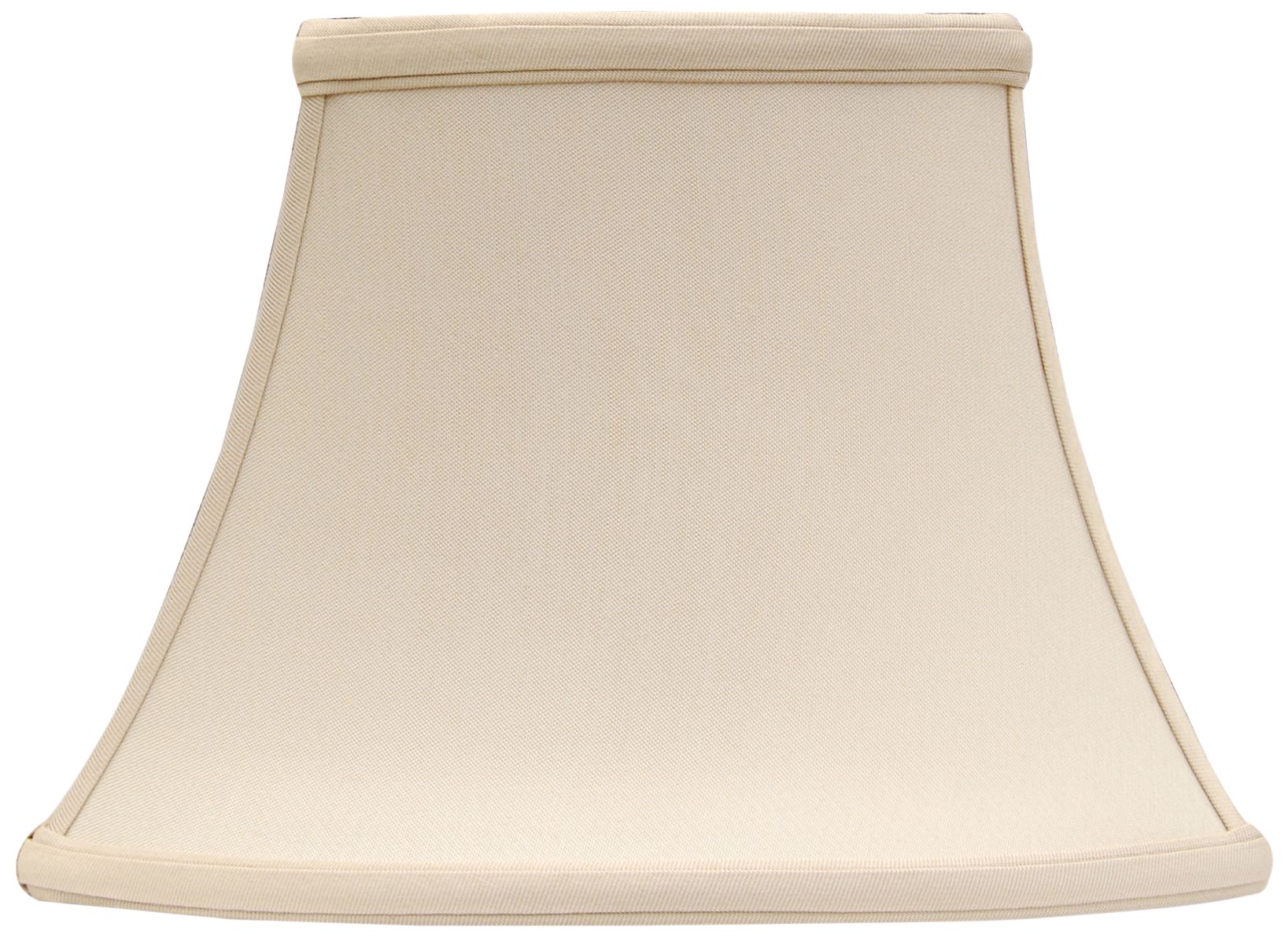 Sand Rectangular Oval Lamp Shade 8/10x11/14x9.5 (Spider) 37V81