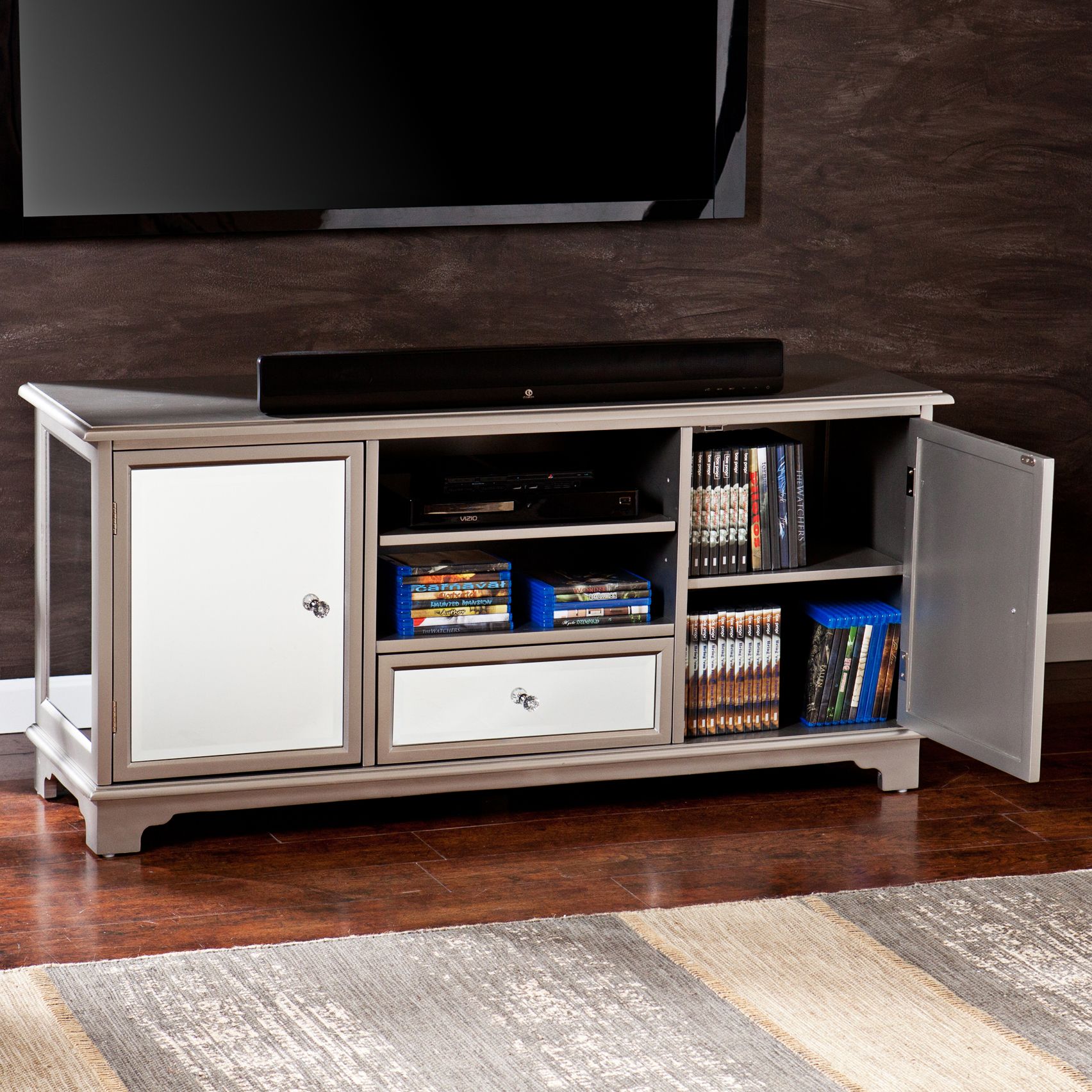 Mirrored, Entertainment Centers, And Storage Lamps Plus