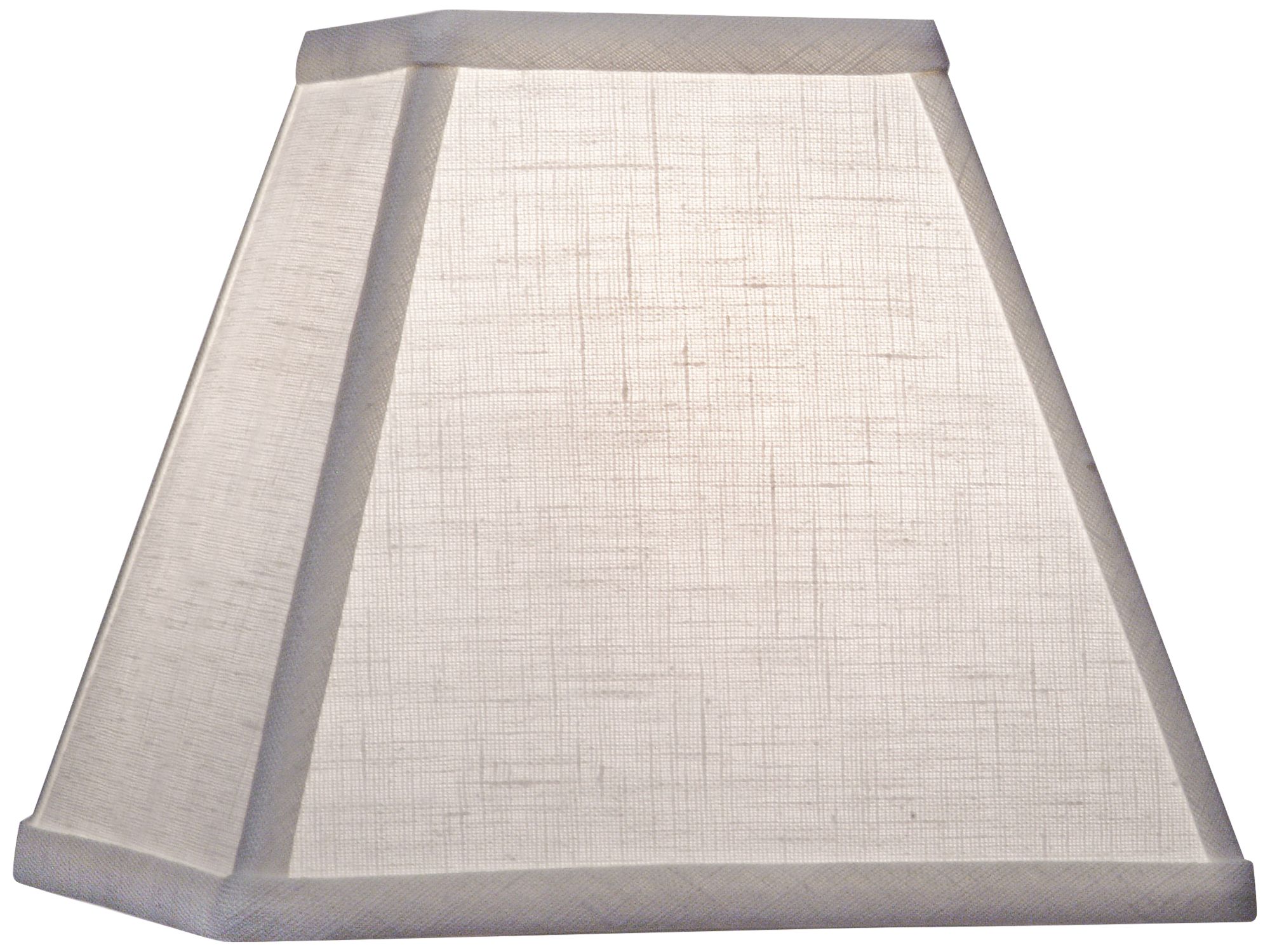Cream Aberdeen Square Lamp Shade 4/4x8/8x7.5 (Spider) 39R52 Lamps Plus
