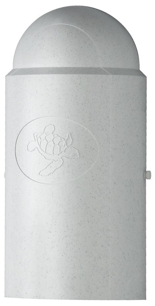 Everstone Turtle Whitestone Outdoor Wall Light 3D431 Lamps Plus