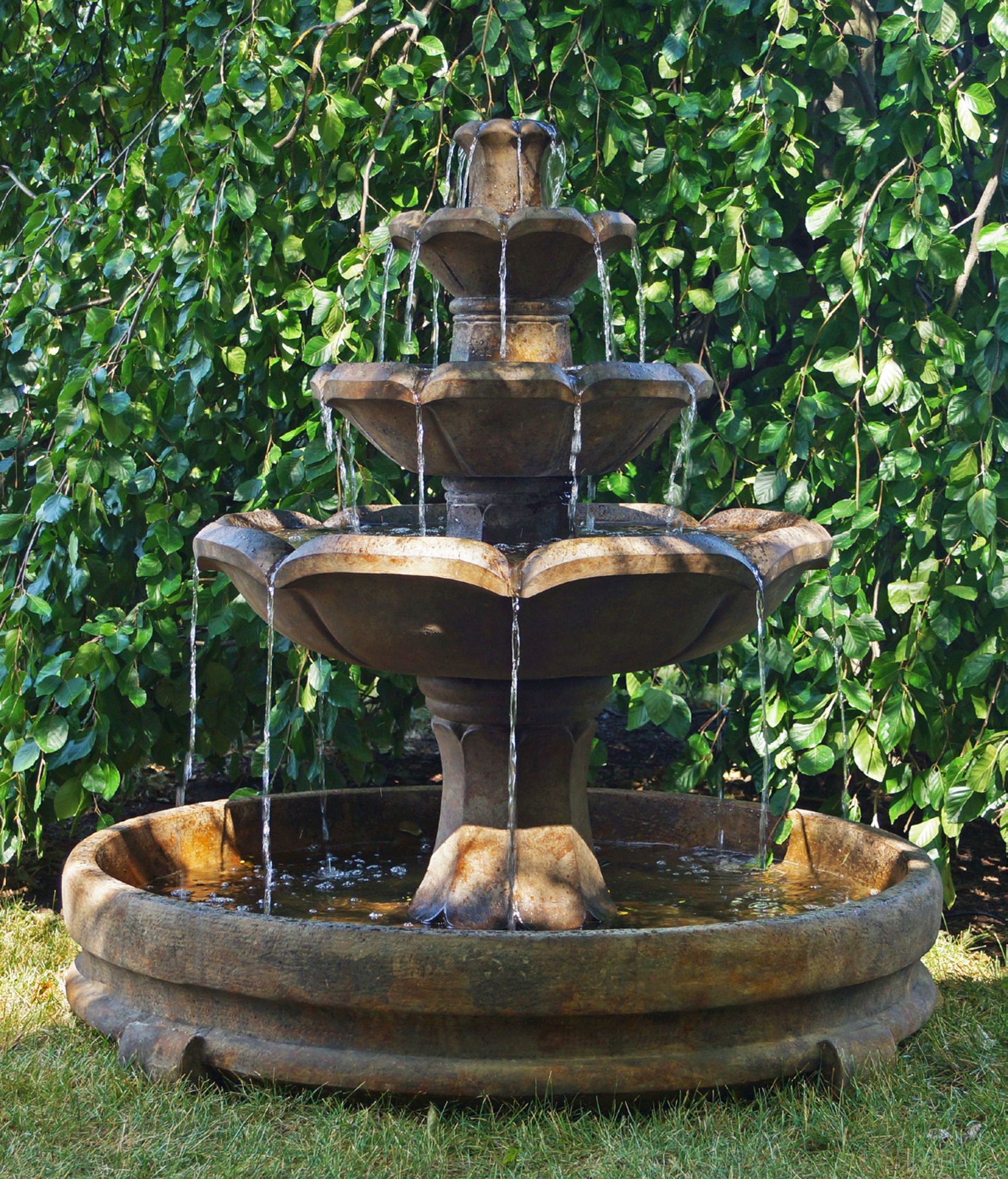 Stone Fountains Faux Brick, Slate and Stone Fountain Designs Lamps Plus