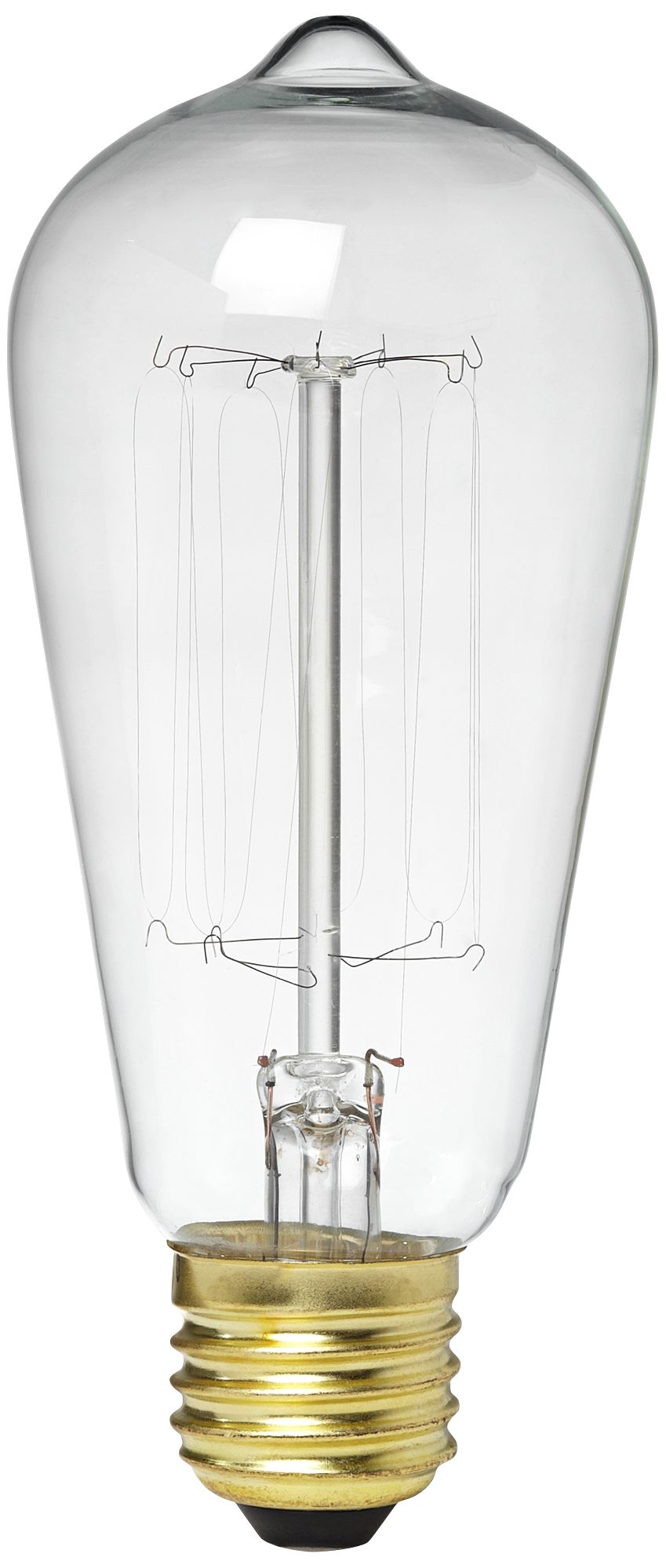 Clear Glass 60 Watt Edison Style Light Bulb 3F782 Lamps Plus
