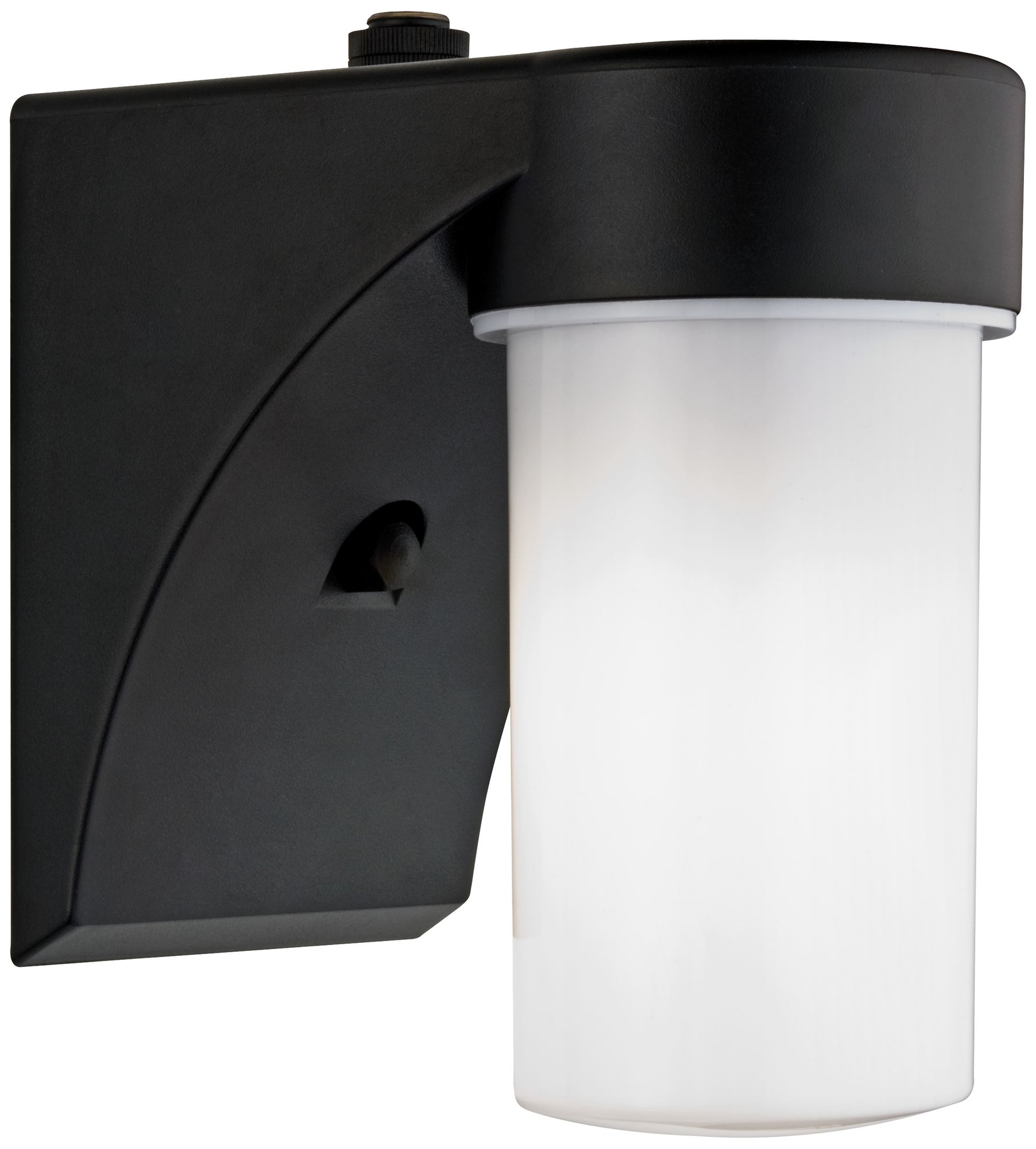 Eltham Black 7 1/2" High DusktoDawn Outdoor Wall Light 3H823