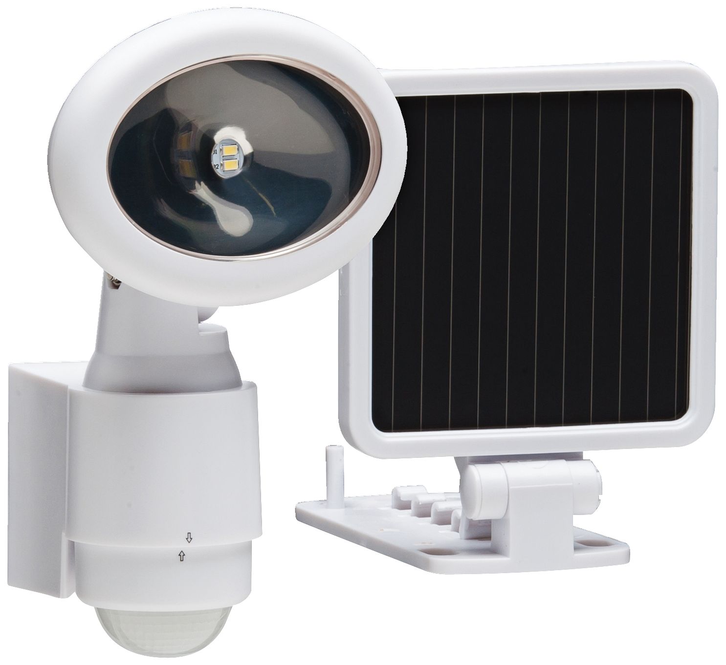 Westdale White Solar LED Security Light 3R690 Lamps Plus