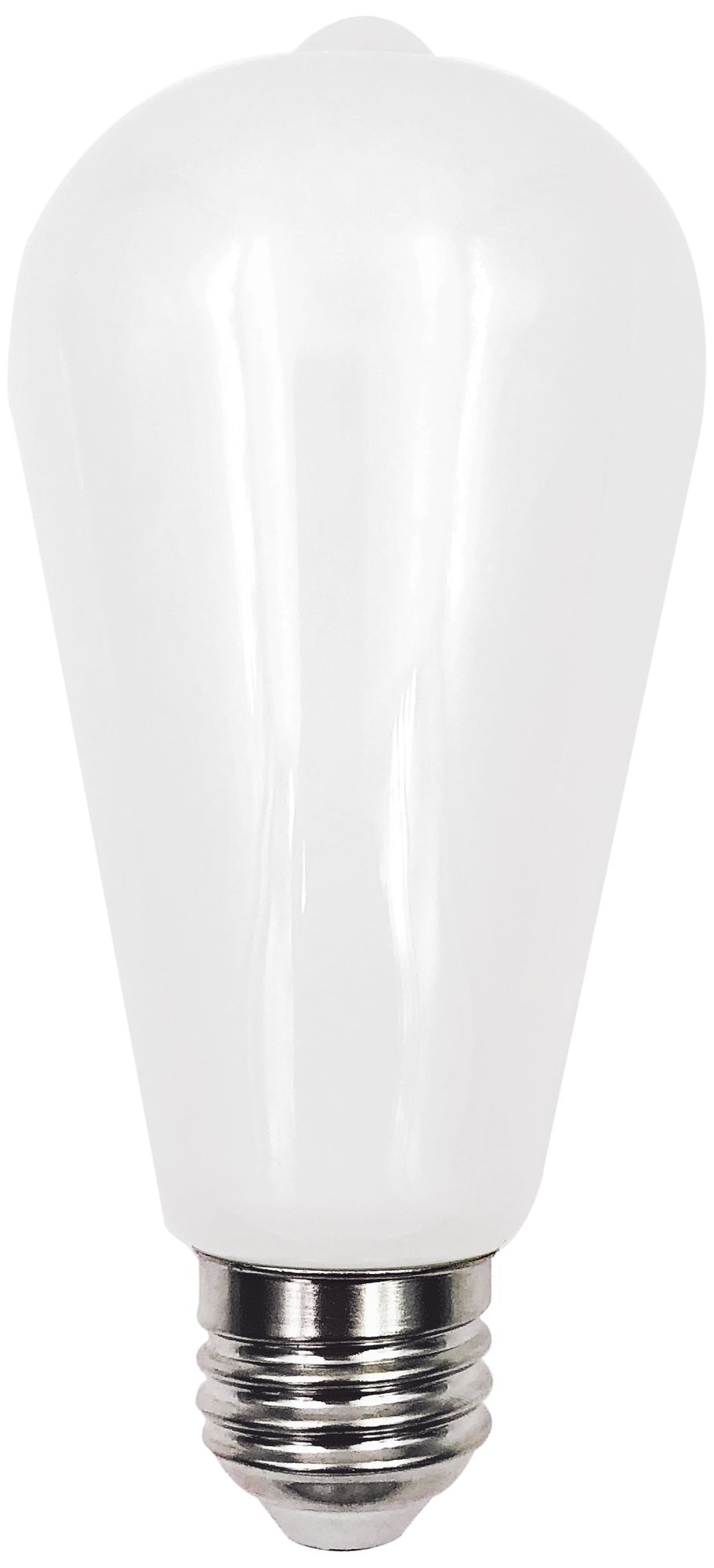 75W Equivalent Milky 8W LED Dimmable Standard Edison Bulb 40R99 Lamps Plus