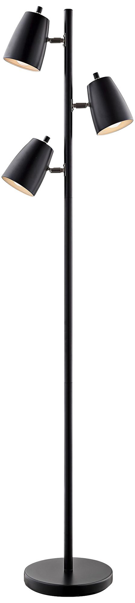 Lite Source Ronnie Black 3Light Tree Floor Lamp 42G07 Lamps Plus