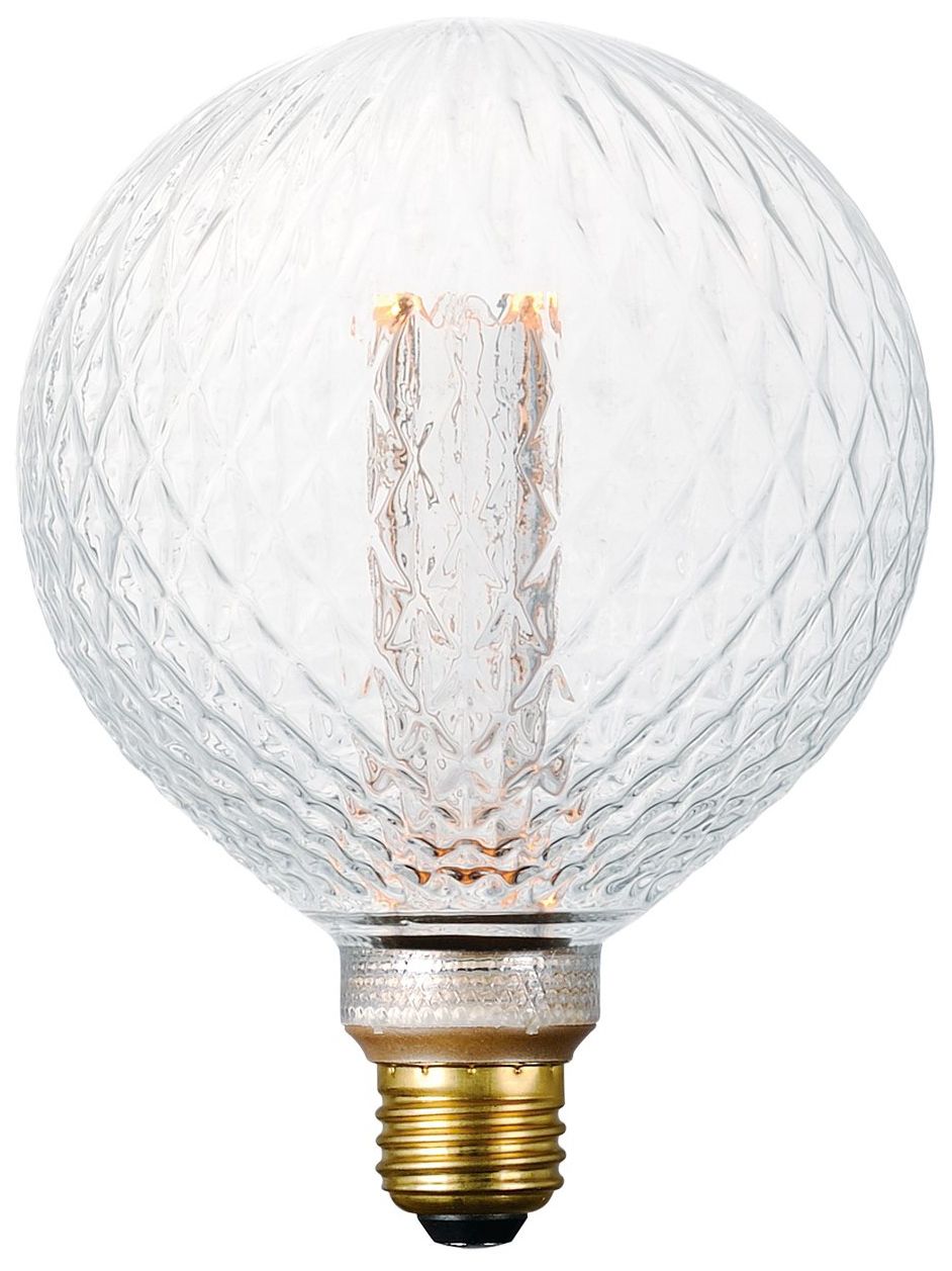 40W Equivalent 3.5W LED Dimmable Diamond Clear Bulb 42K10 Lamps Plus