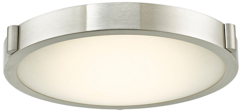 Halo 13" Wide Brushed Nickel LED Ceiling Light 42T50 Lamps Plus