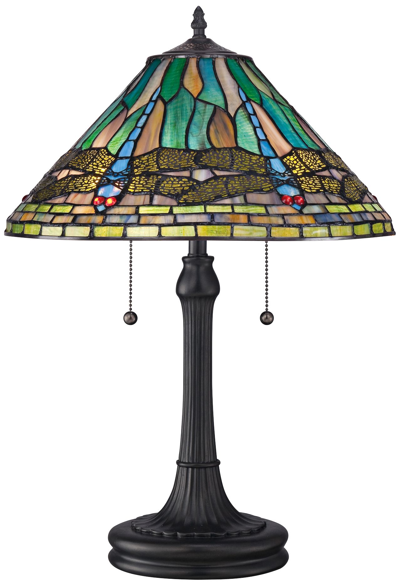 Quoizel King Vintage Bronze Table Lamp 43F78 Lamps Plus